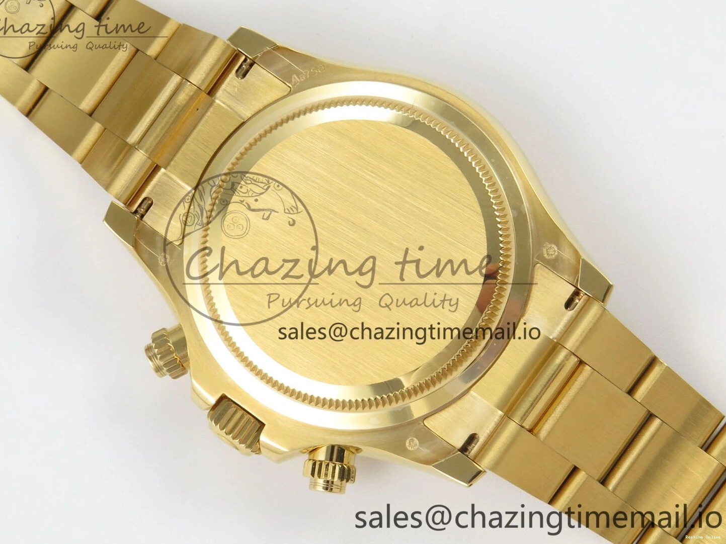 1228 Casual Daytona 126508 YG QF 1:1 Best Edition YG Dial Crystal Markers On YG Bracelet SH4131 V6 (Gain Weight) 305